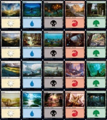 Land Pack - Throne of Eldraine (20 - 1 of each basic)